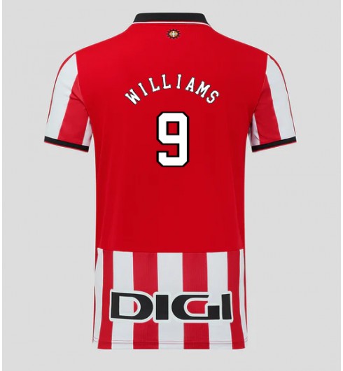 Athletic Bilbao Inaki Williams #9 Domácí Dres 2025-26 Krátký Rukáv Athletic Bilbao Inaki Williams #9 Domácí Dres 2025-26 Krátký Rukáv